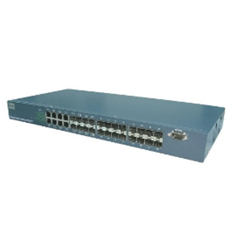 Bộ chuyển mạch quang đếm cổng cao 24 cổng Gigabit SFP