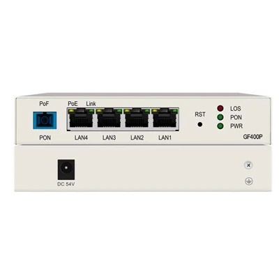ONU công nghiệp 4GE PoF